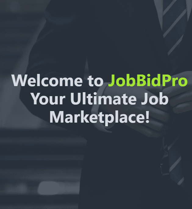 JobBidPro - Project showcase by Jack Pritom Soren, Full Stack Software Engineer